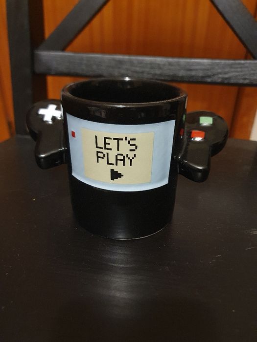 Caneca gaming "LET'S PLAY"