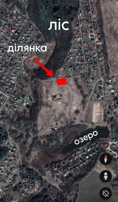 Продаж ділянки 12 сот Музичі / біля лісу та озера