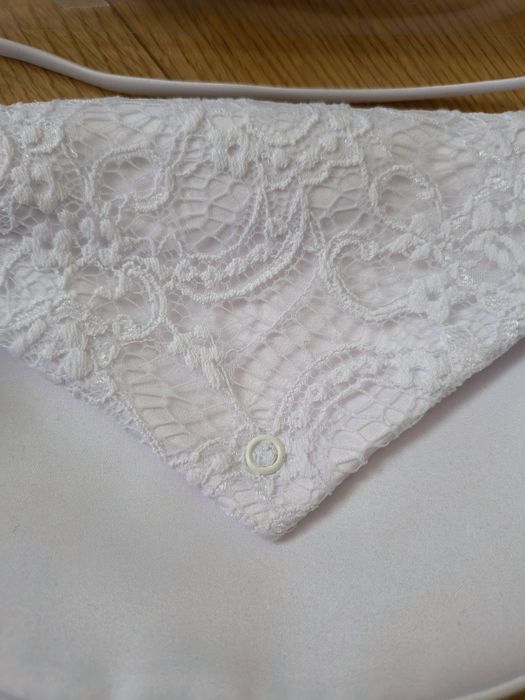 Sukienka komunijna EMMA, bolerko, wianek Stan idealny 146/152