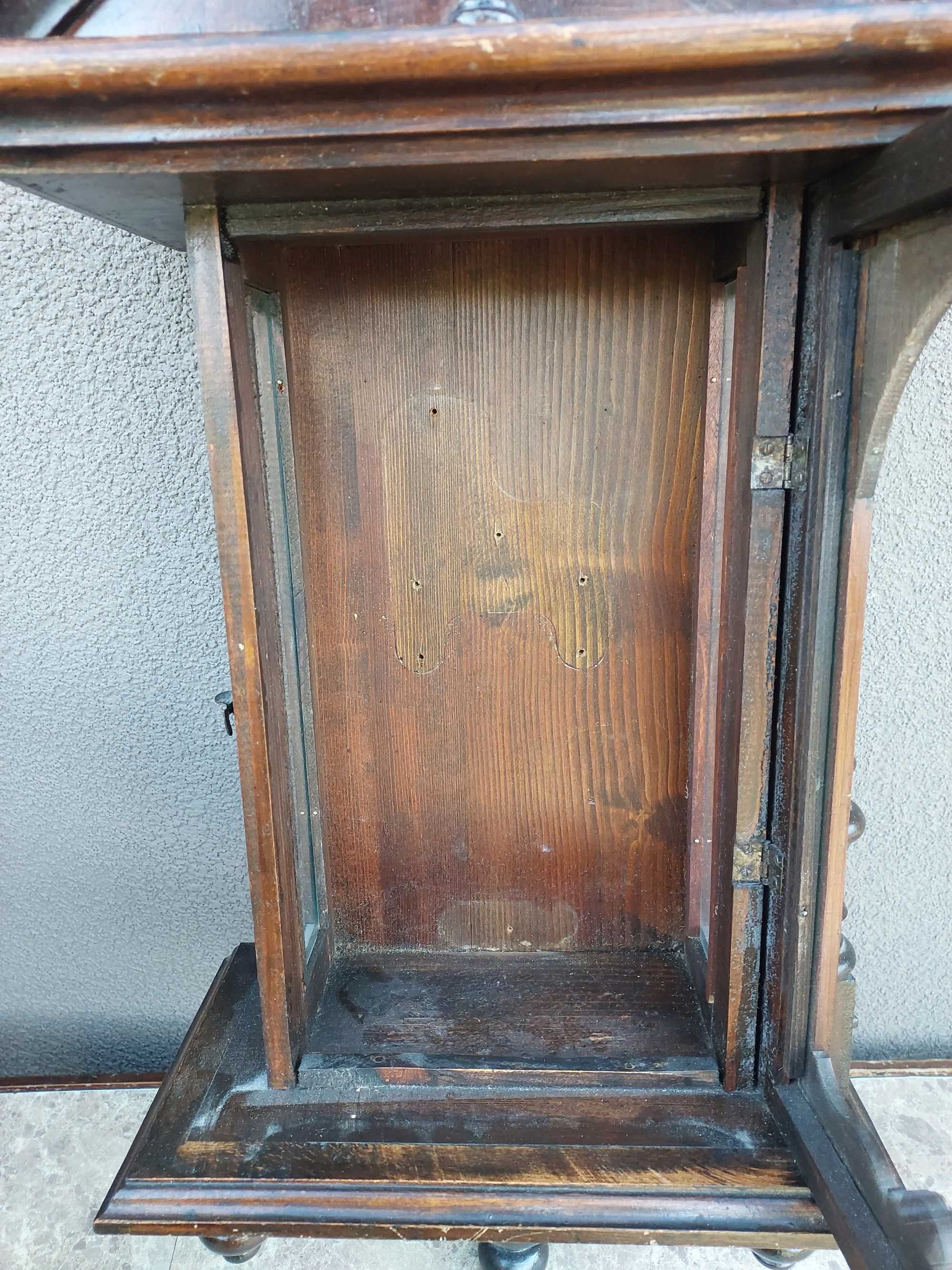 Szafka witrynka kapliczka skrzynia starego zegara miniatury E161