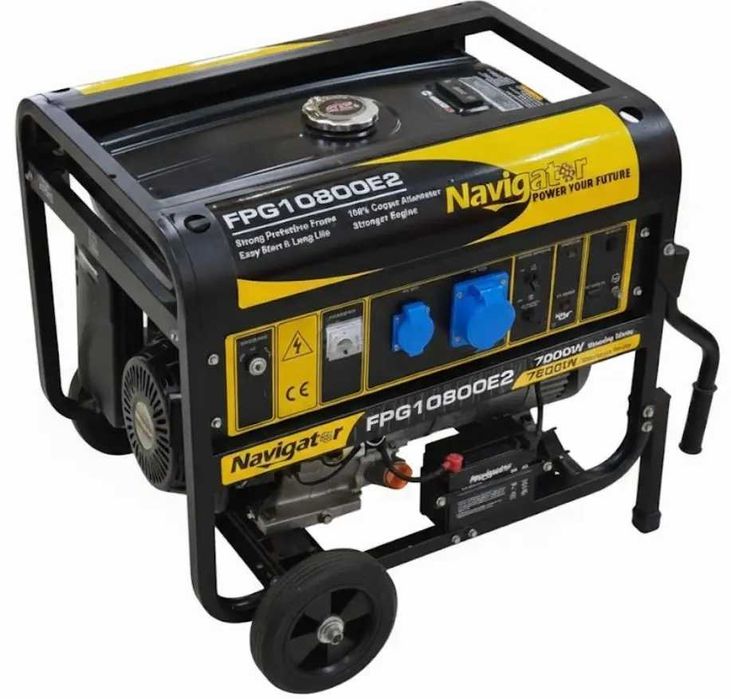 Бензиновий генератор FIROCCI FPG10800E2 7,5 кВт