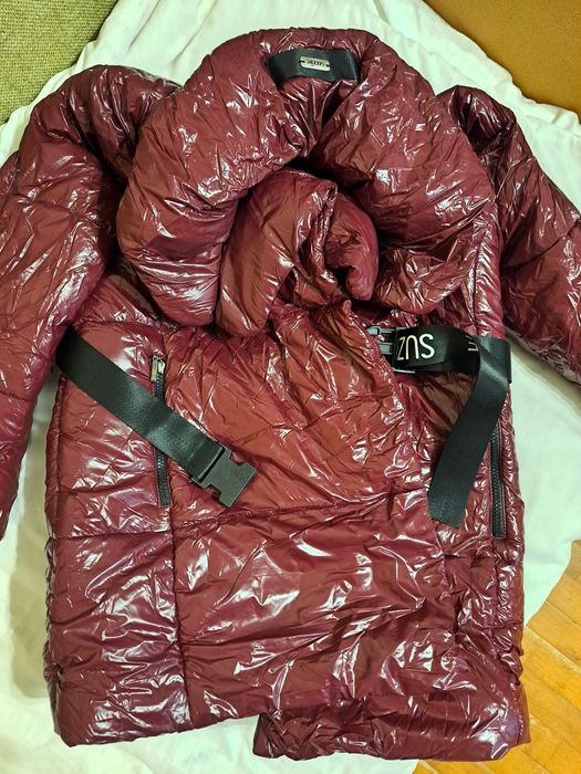 Полупальто пуховик зимній