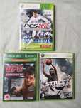 3 x gra xbox 360: Street Homecourt, UFC 2009, PES 2012