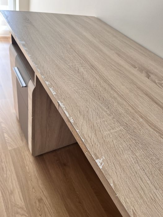 Biurko dąb sonoma meble forte champion 120x60 cm