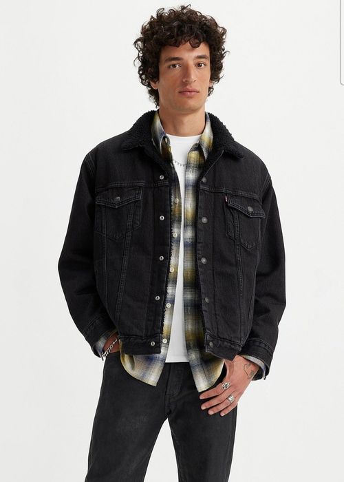 Шерпа джинсова куртка Levi's