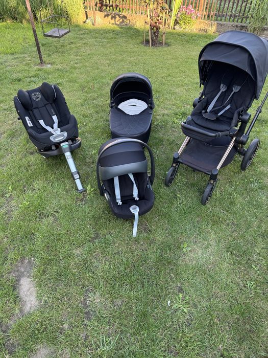 Zestaw Cybex Priam 2.0 czarny\rose gold