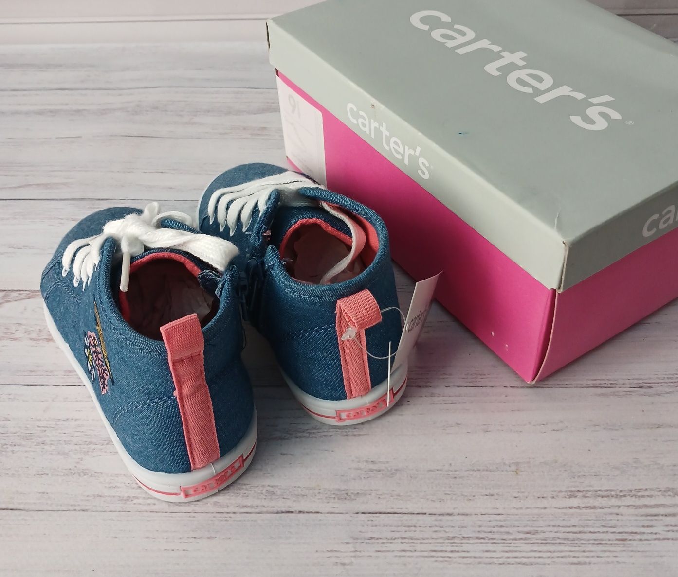 Р 7us уст 15см, 9us уст 16.5 см CARTERS кеди, хайтопи