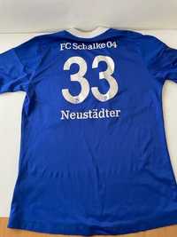 Koszulka piłkarska Schalke 04 #33 Nuestadter Adidas L młodzieżowa