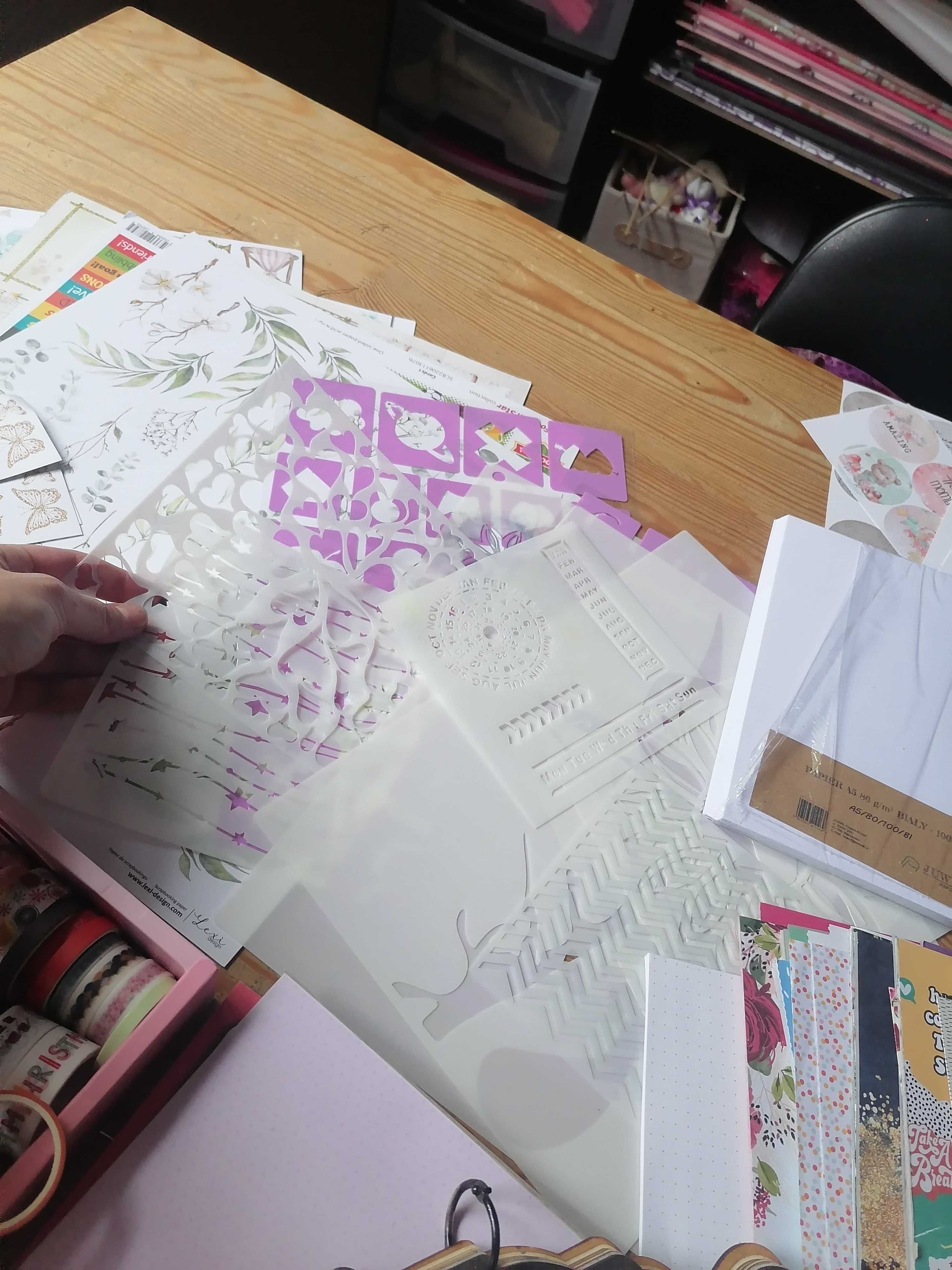 Zestaw przydasiów scrapbooking