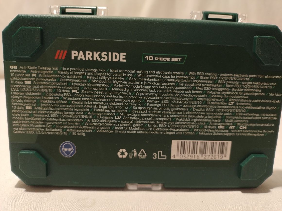 Zestaw do mechaniki precyzyjnej pęsety Parkside