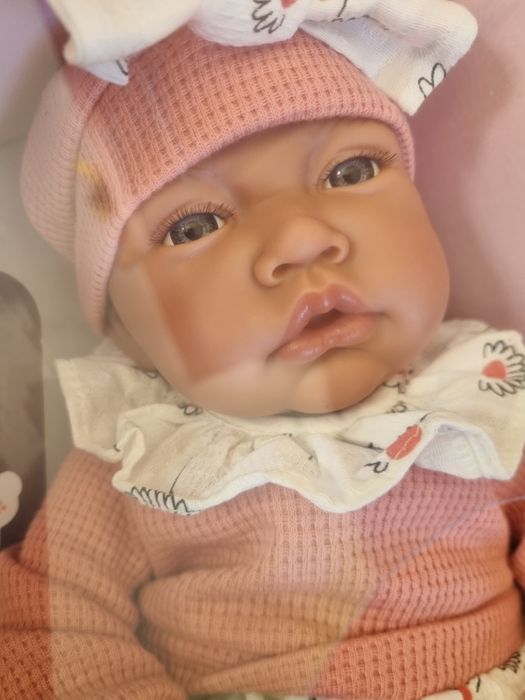 Realistyczna lalka interaktywna reborn  dzidziuś laleczka bobas