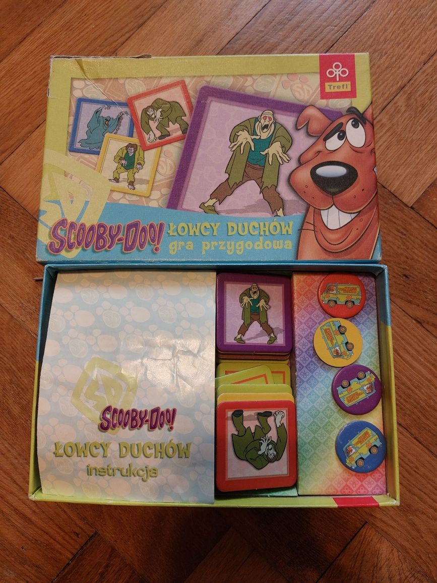Scooby Doo Łowcy Duchów gra planszowa/ przygodowa