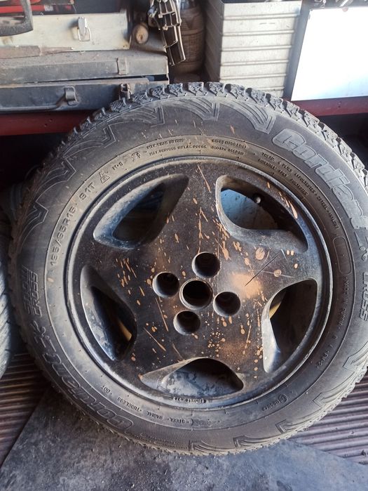 Диски 4х98 R15 с зимней резиной