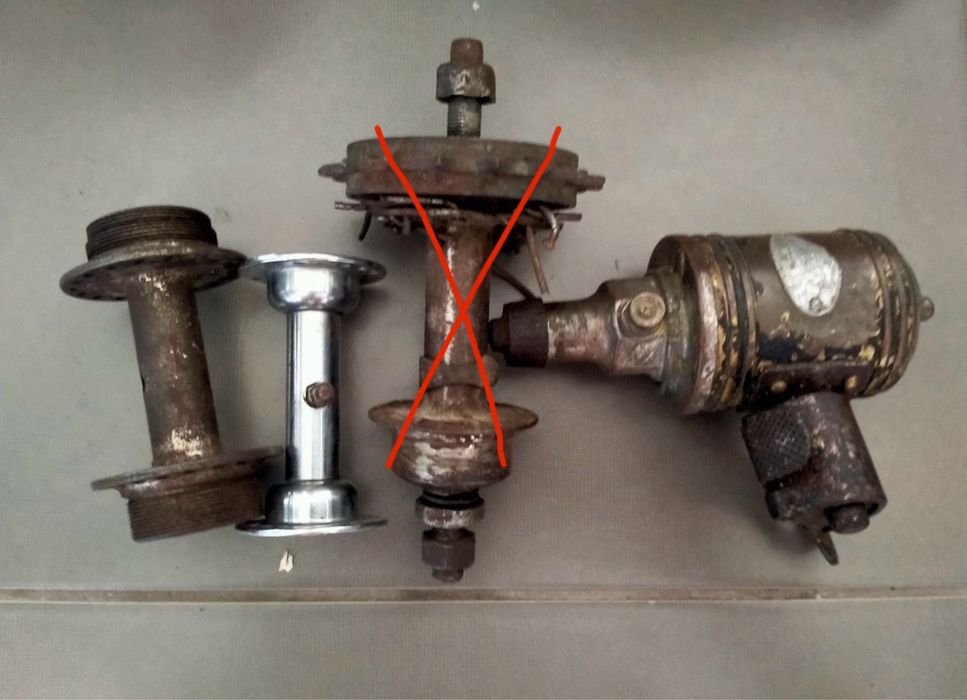 Części do starych przedwojennych rowerow