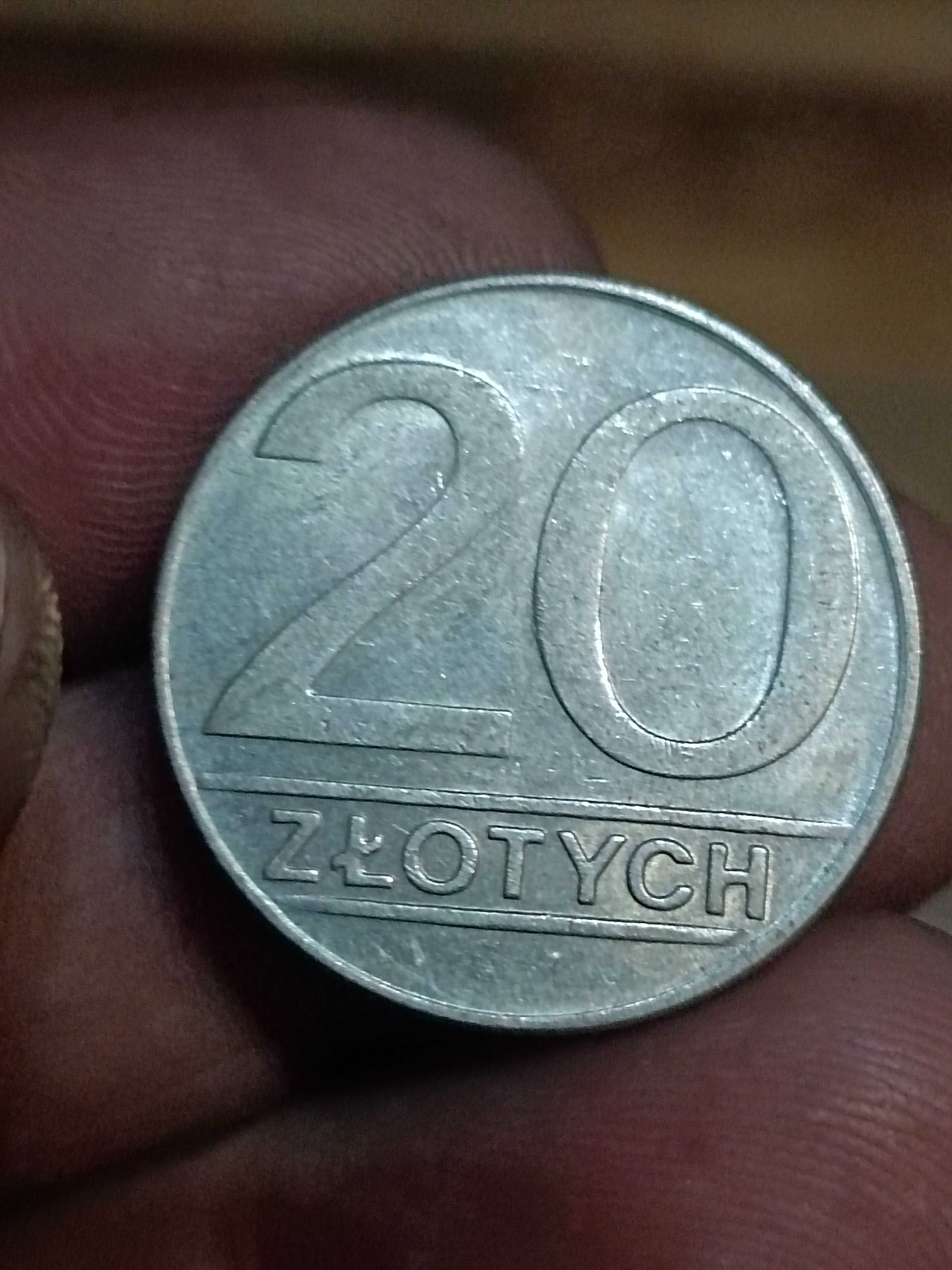Sprzedam monete 20 zl 1989