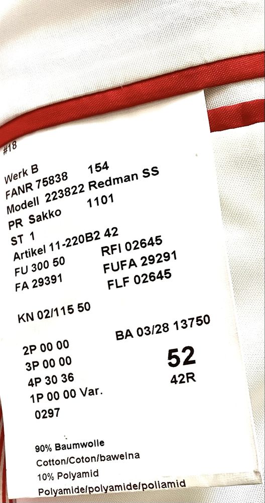 Elegancka marynarka rozmiar 52 XL CG Club of Gents