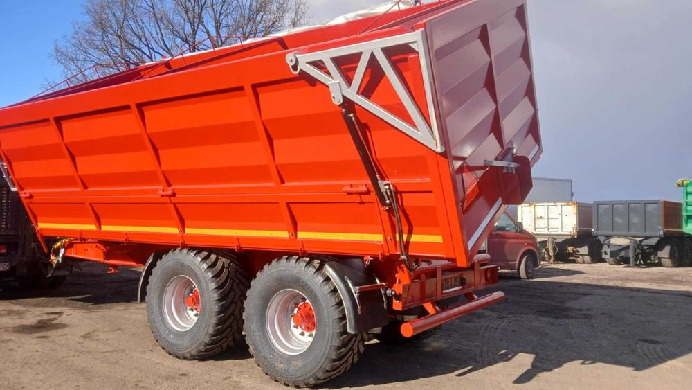 Tandem wywrotka 3 stronna ANNABURGER 20 T resor skorupa