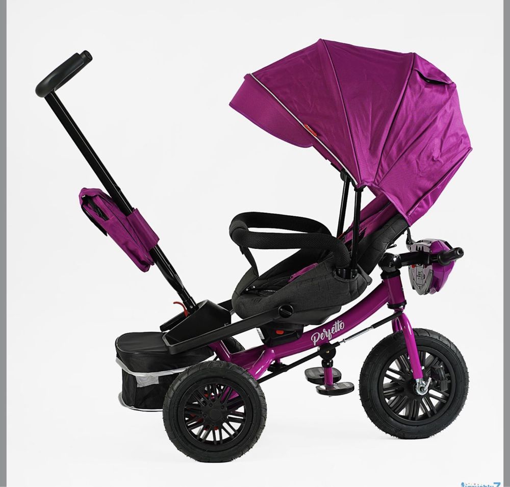 Велосипед 3-х кол. BestTrike "Perfetto" фара музична, USB, Bluetooth.