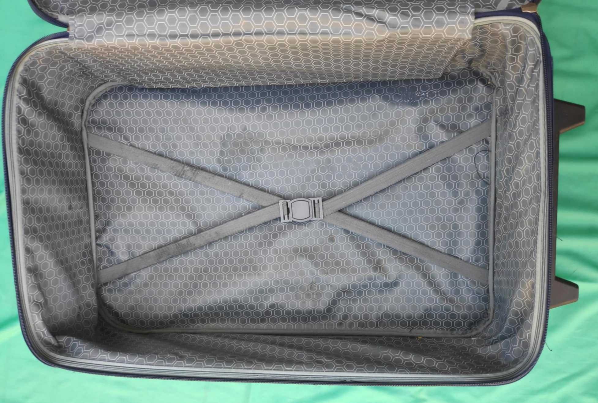 Mala viagem com rodas.