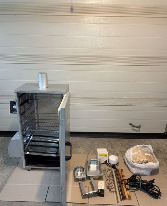 Wędzarnia Elektryczna Borniak UWD-70 na zrębki ! Mega Zestaw !