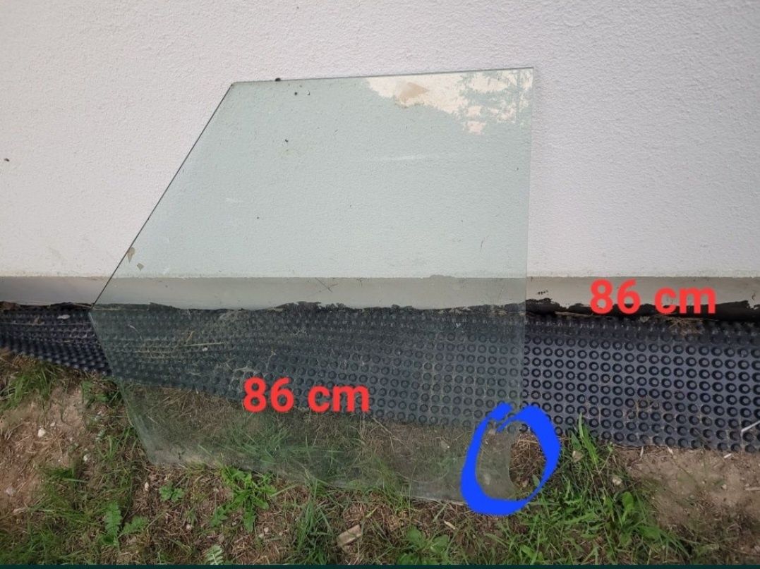 Szyba hartowana,  szyba pod kominek, pod piec