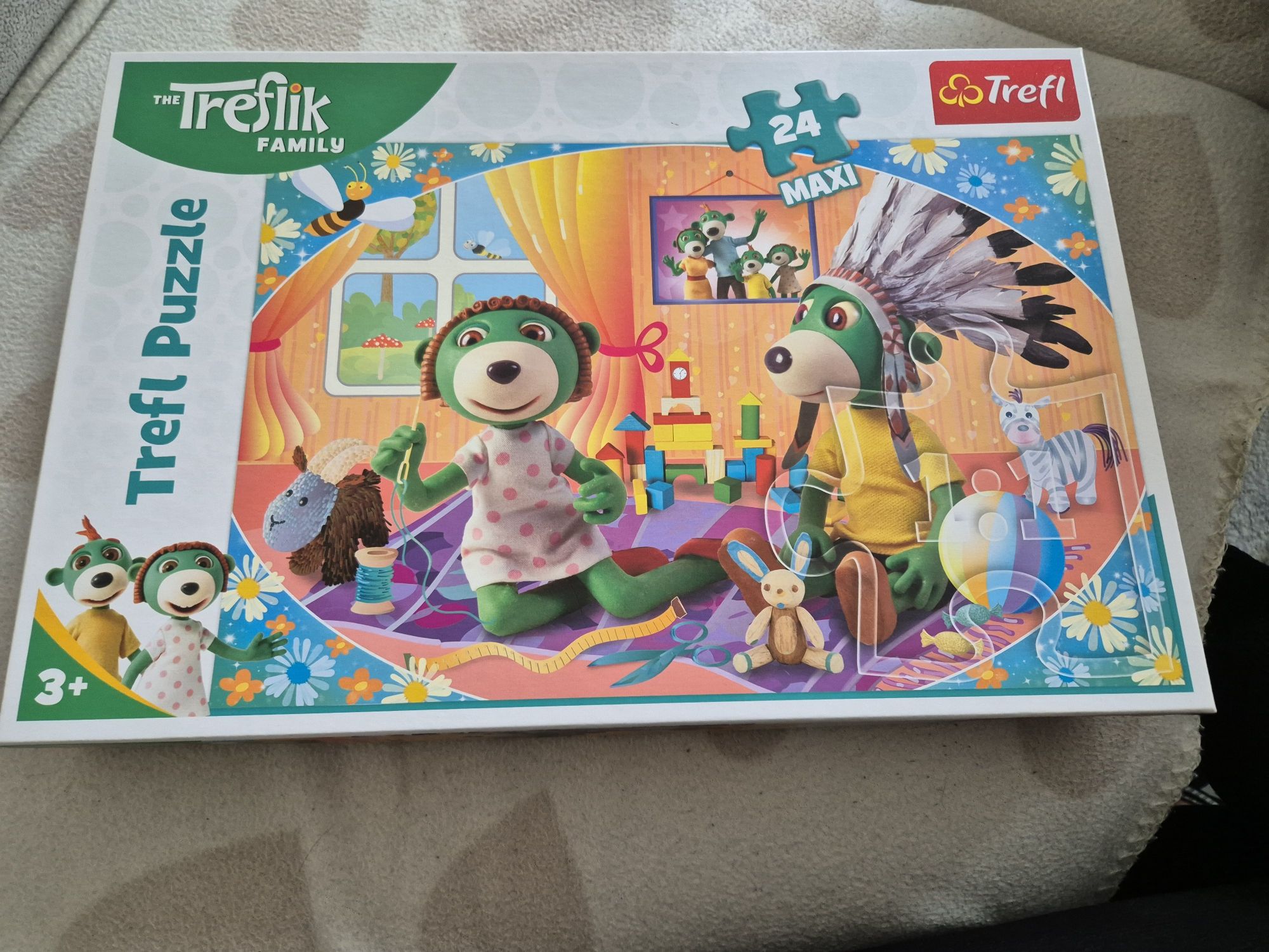 Puzzle Treflik Family 3+, 24 szt maxi
