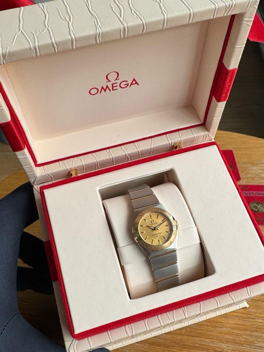 Omega Constellation damska ladies 24mm Komplet 2020r