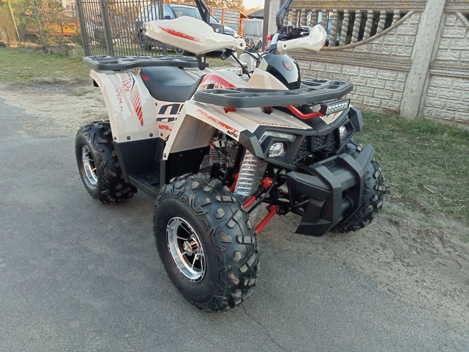 Quad ASIX FOURCRAFT 125cc ALU 3+1 nowy gwarancja transport