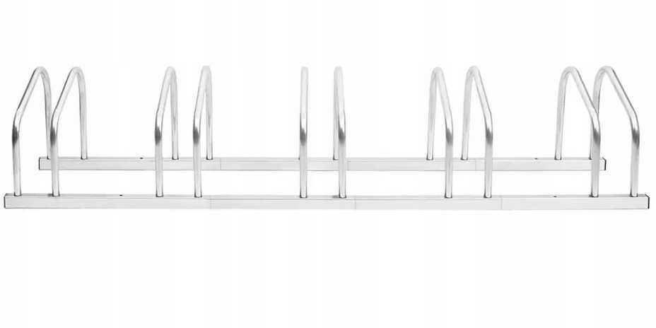 Nowy STOJAK Parking Rowerowy Na Rowery 5 Stanowisk Rower Stal Ocynk