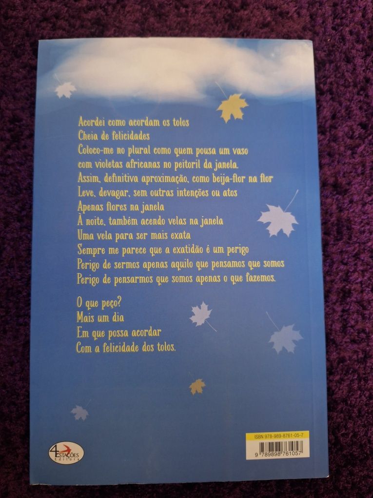 Livro acordei como acordam os tolos