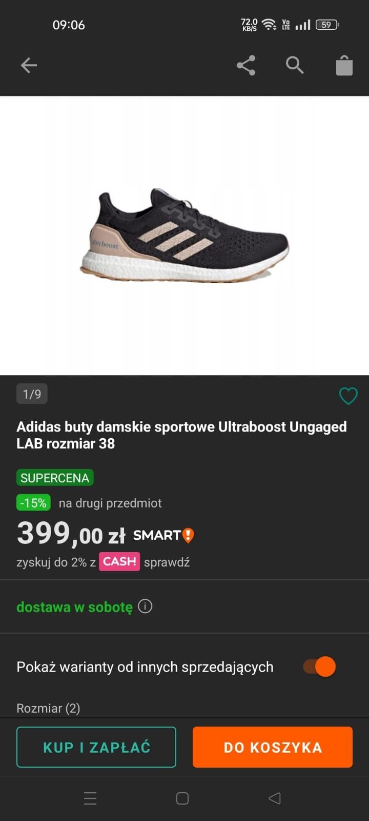 Adidas rozmiar 36