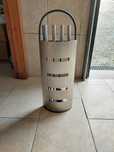 Utensílio para lareira com 4 peças
