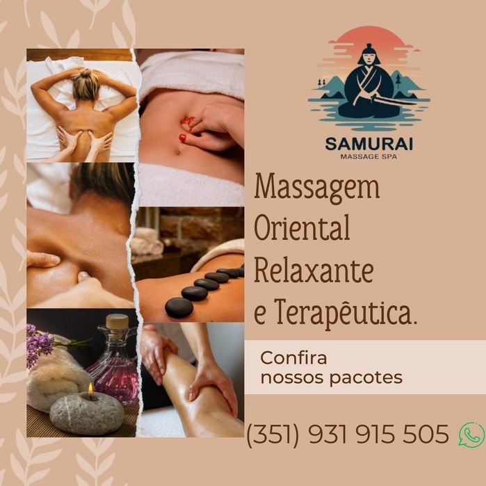 Massagem e saúde e bem Estar