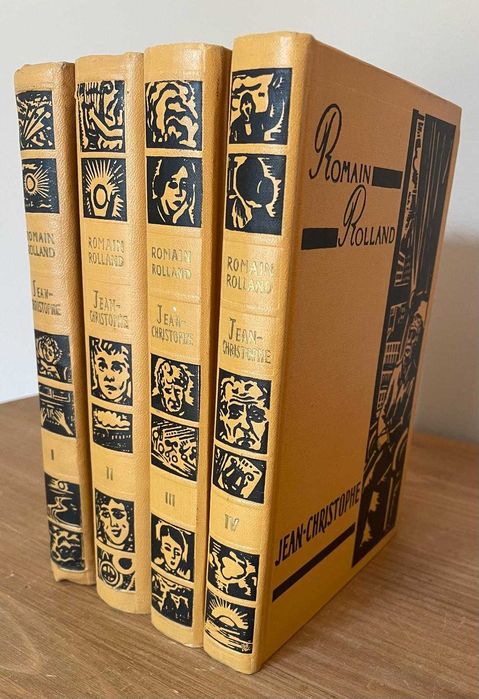 Jean Christophe - Romain Rolland- 4 tomy Polecam