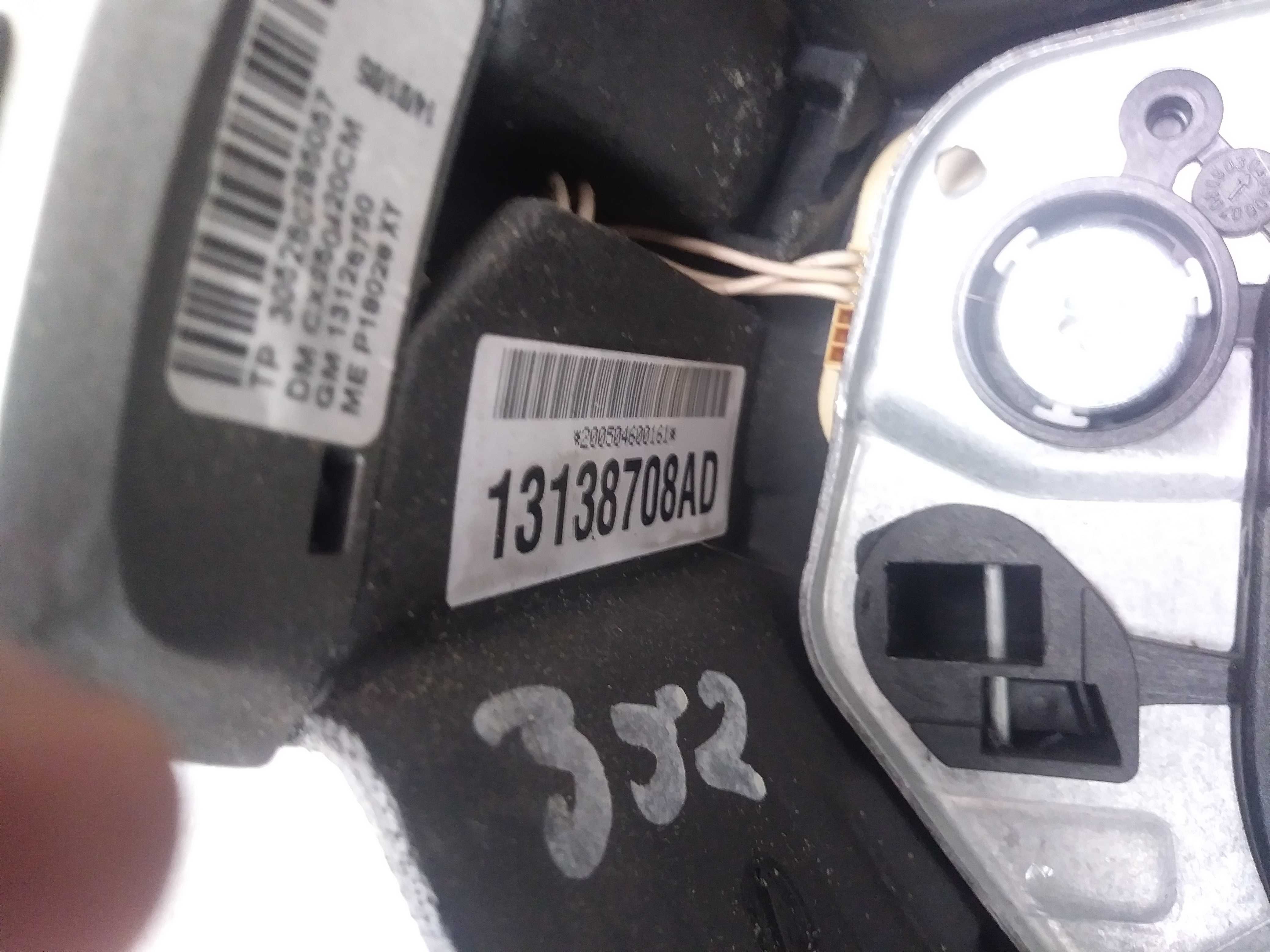 Opel Astra H 3 Zafira B Kierownica skóra multifunkcja