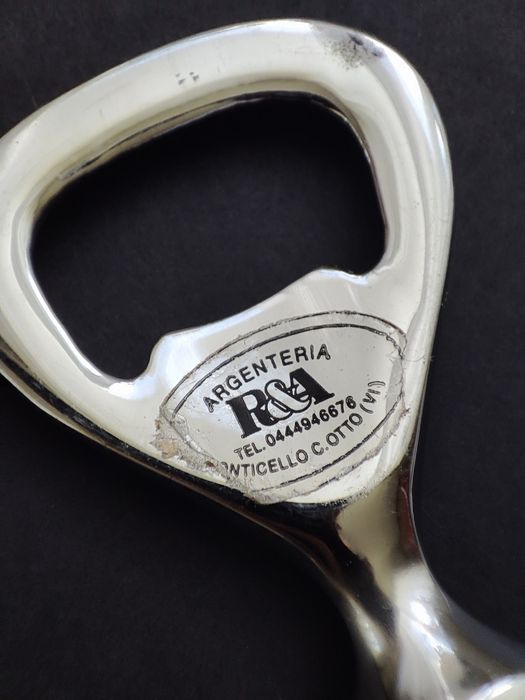 Антикварна відкривачка для бутилок Argenteria R&A Silver Plated