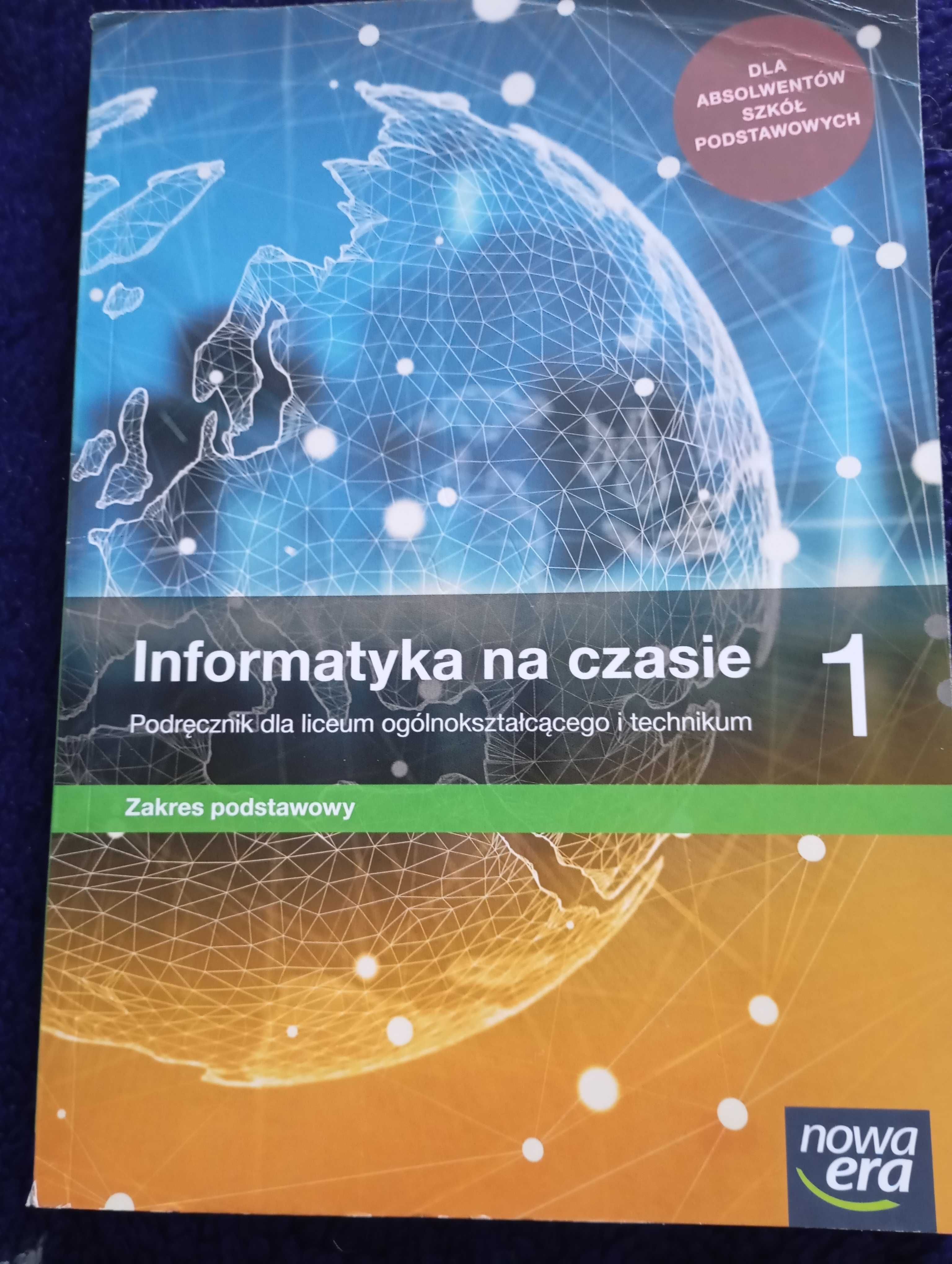 Informatyka na czasie, kl. 1, Nowa Era