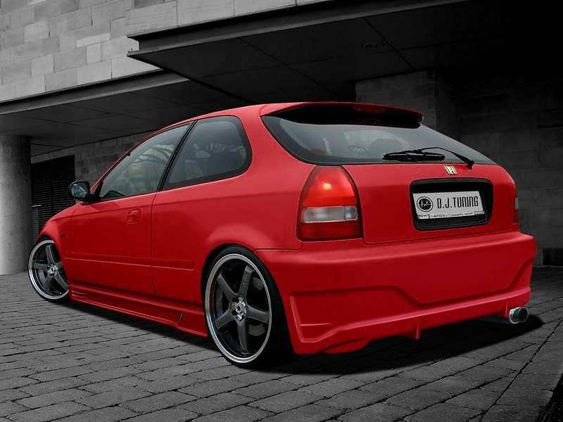 Zderzak przedni, zderzak tylny, progi HONDA CIVIC VI