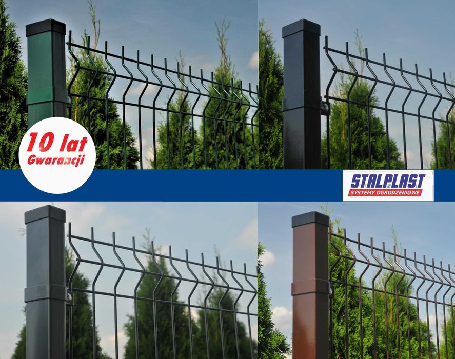 Słupki ogrodzeniowe 60x40 do paneli ogrodzenia panelowe PROMOCJA