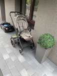 Wózek dziecięcy  3w1  Cybex plus Dostawka do wózka