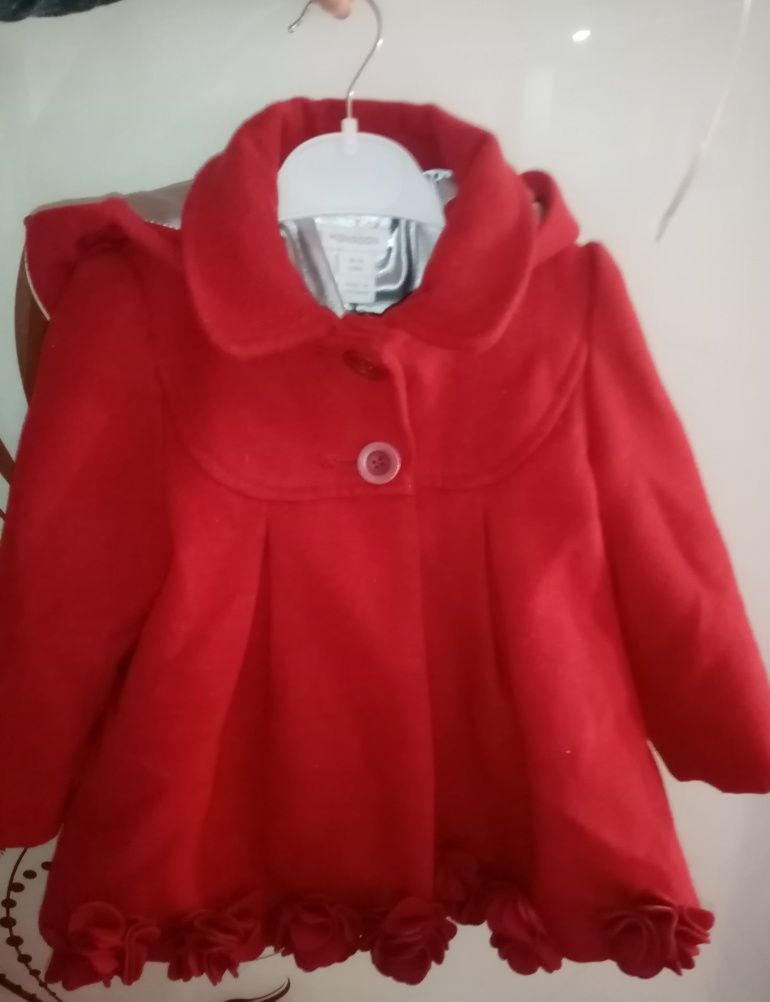 Пальто для дівчинки, 1-2 роки