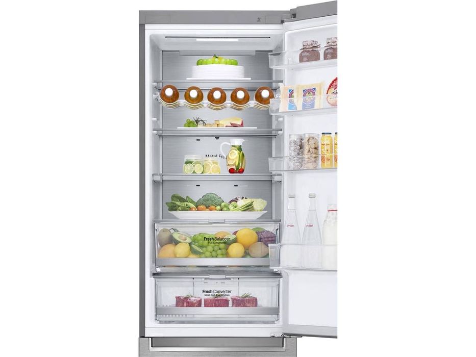 LG METADE DO PREÇO! Frigorífico Combinado LG No Frost 203 cm/384L INOX