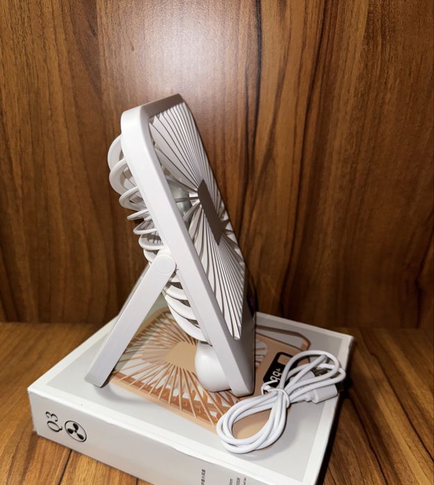 Новый Usb вентилятор портативный 2000mah с аккумулятором