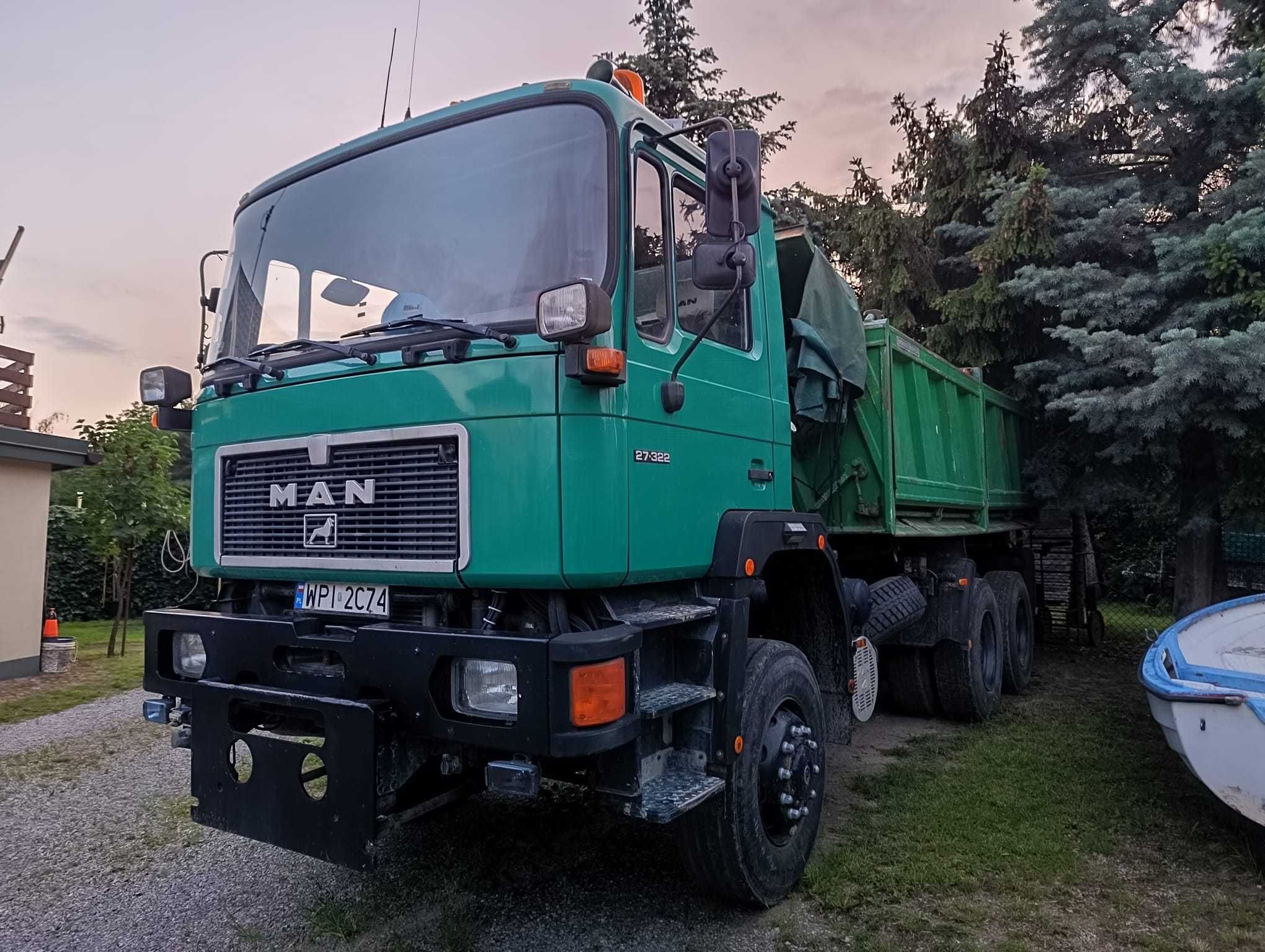 MAN 27-322 # (1995r.) 322 KM, 6x6