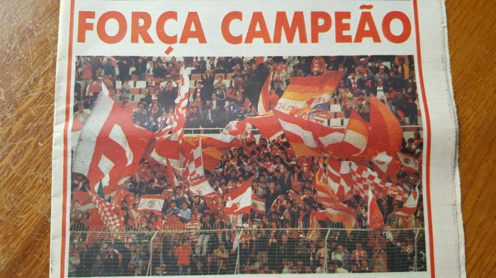 Jornal O Benfica (antes do jogo com o Marselha - Vata)