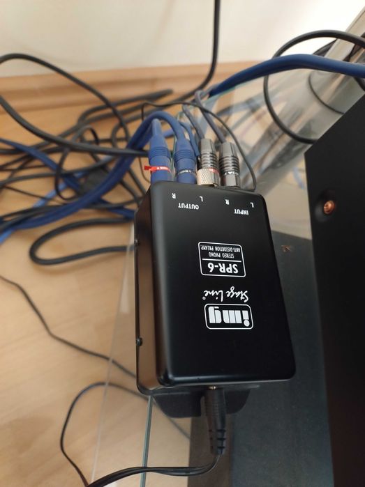 Gramofon Braun PS 350 + przedwzmacniacz gramofonowy Monacor SPR-6