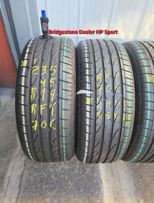 6 Pneus 235/45R19 Runflat
