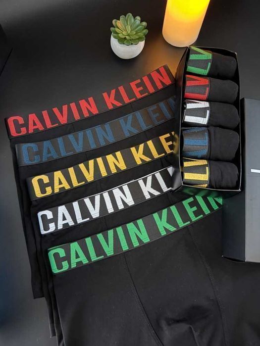 Чоловічі боксери/труси Calvin Klein серія Intense2 з широкою резинкою