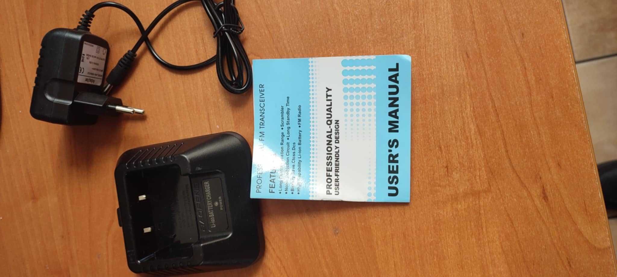 Krótkofalówki Baofeng Professional FM transceiver UV-5R 8W HT 2 sztuki