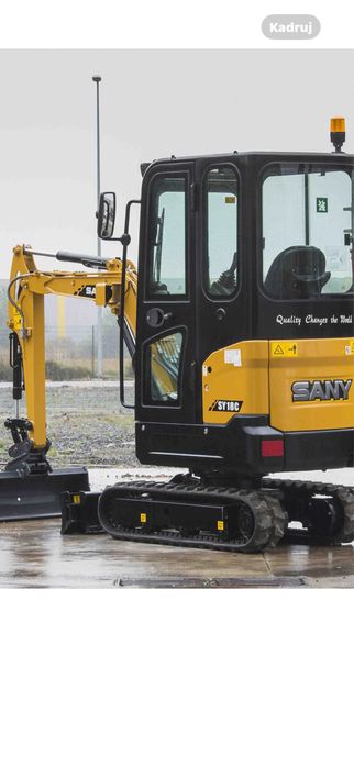 Budowlane dreny odwodnienia wykopy pod instalacjie   koparki